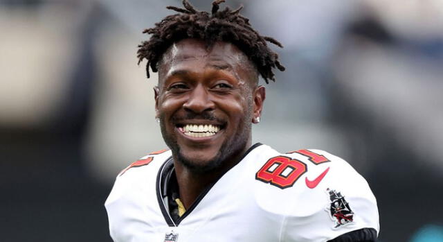 Antonio Brown llegó a Tampa Bay Buccaneers en 2020. Foto: AFP