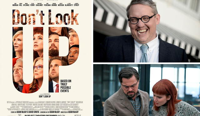 Adam McKay, director de Don't look up, le respondió a un usuario de TikTok. Foto: composición/Netflix/difusión