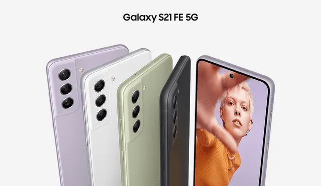 El nuevo Galaxy S21 FE 5G se pondrá a la venta a partir del 11 de enero. Foto: Samsung
