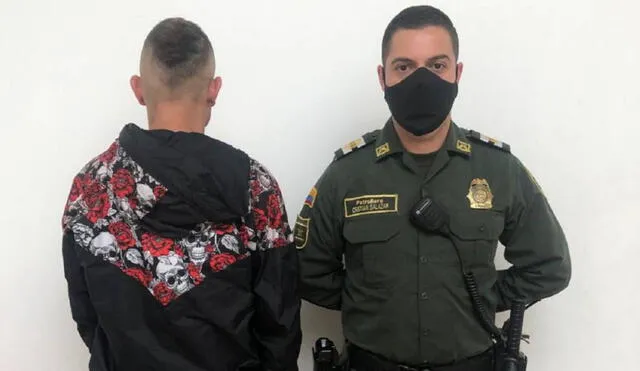 Miguel Ángel Henao Pineda es el presunto victimario y ya fue detenido en Colombia. Foto: Policía Metropolitana de Manizales