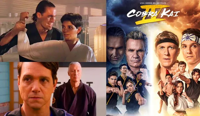La serie está totalmente ligada a las películas originales de Karate kid. Foto: composición / Netflix