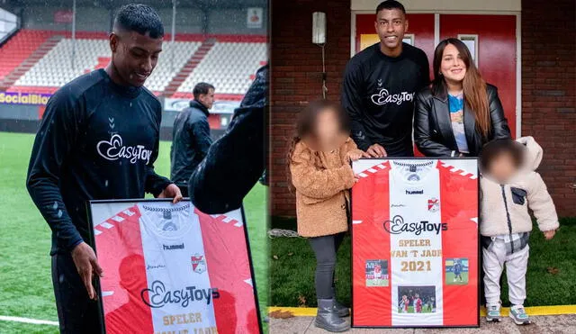 Miguel Araujo llegó al FC Emmen en el 2019 y es un habitual convocado a la selección peruana. Foto: composición/FC Emmen