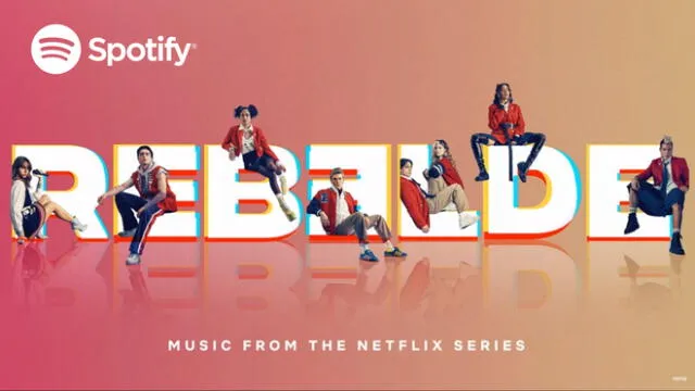 Rebelde de Netflix ha sacado un cover de la clásica canción "Solo quédate en silencio". Foto: composición/Netflix