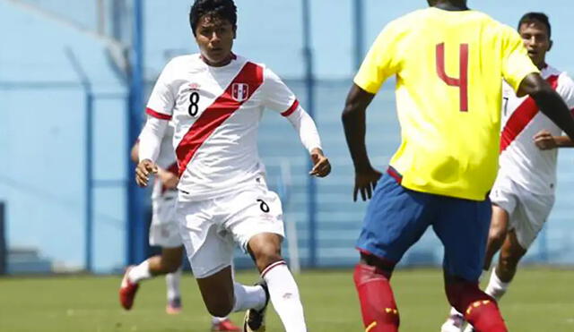 Jairo Concha jugó en las categorías inferiores de la selección peruana. Foto: FPF