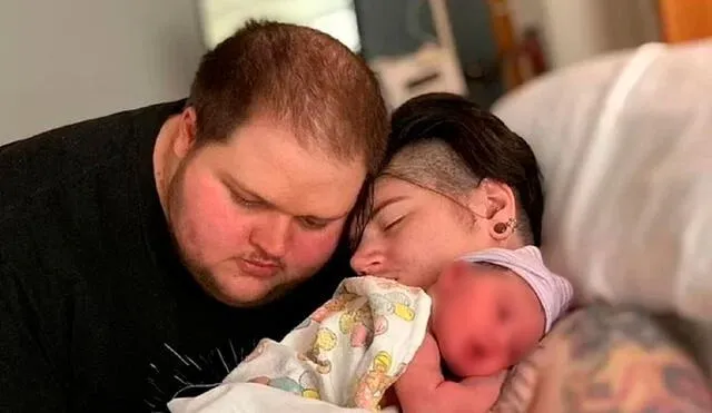 Ash Patrick Schade ahora vive con su pareja, Jordan, y su hija, Renan, en Estados Unidos. Foto: Mercury Press