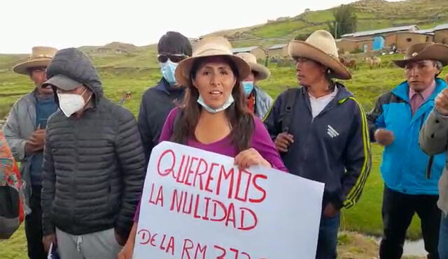 Protesta de Ccapacmarca actualmente es pacífica, sin bloqueos. Foto: La República