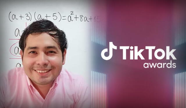 Con trucos sencillos para resolver los problemas matemáticos, Jeffrey Navarro se convirtió en el favorito de TikTok, donde cuenta con más de cinco millones de seguidores. Foto: composición LR/ Jazmin Ceras