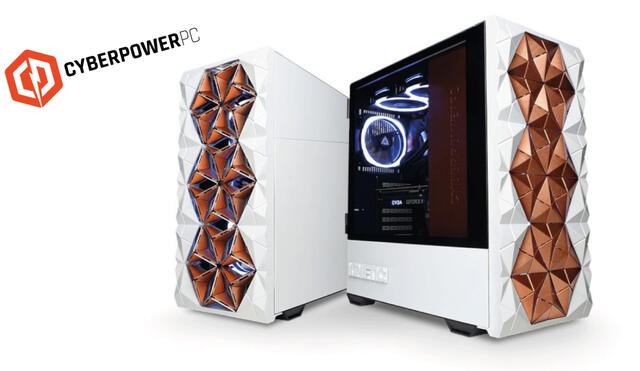 Esta nueva computadora ofrece al usuario un estilo y diseño diferente a lo clásico. Foto: CyberPower