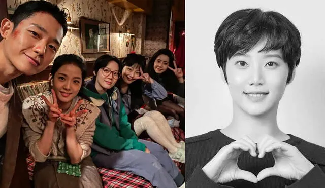 Unidad. Actores de Snowdrop publicaron casi en simultáneo su despedida de Kim Mi Soo. Foto: Instagram/Naver