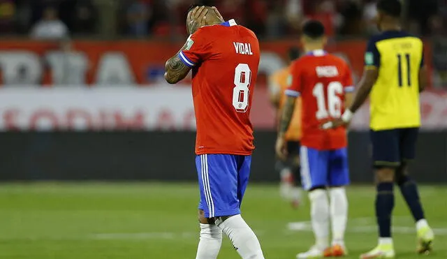 Arturo Vidal fue castigado con tres fechas de suspensión en las Eliminatorias Qatar 2022. Foto: AFP