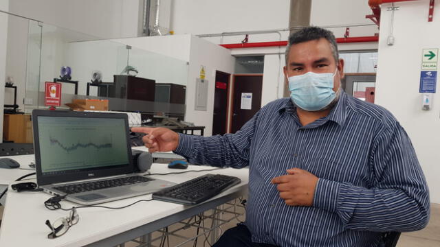 Yván Túpac explicó la situación de la variante ómicron en Arequipa. Foto: Wilder Pari / URPI