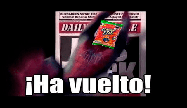 El regreso de Cheese Tris al mercado peruano desató una ola de divertidos memes que han sacado miles de sonrisas en redes. Foto: captura de Facebook