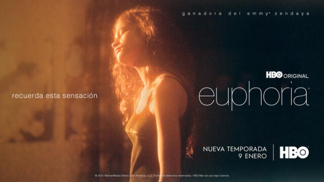 Póster oficial de Euphoria, temporada 2. Foto: HBO