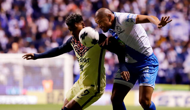 América y Puebla jugaron por la fecha 1 del Torneo Clausura de la Liga MX. Foto: EFE