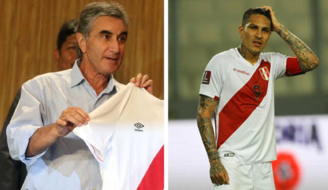 El director deportivo de la selección peruana se refirió a la situación del goleador. Foto: EFE