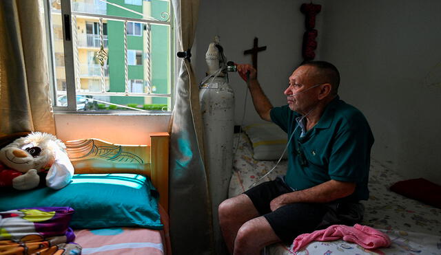 Víctor Escobar acabó con su odisea el viernes al completar la eutanasia en Colombia. Foto: AFP