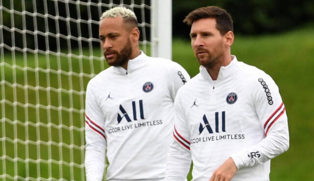 Lionel Messi y Neymar no estarán disponibles ante Lyon. Foto: Prensa PSG