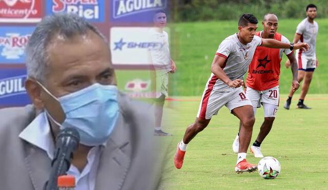 Raziel García llegó a Deportes Tolima procedente de Cienciano del Cusco. Foto: composición/@cdtolima