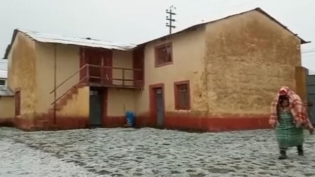 El COER Arequipa invoca a las autoridades locales permanecer alertas y tomar medidas en caso el temporal siga suscitándose. Foto: captura de video Senamhi