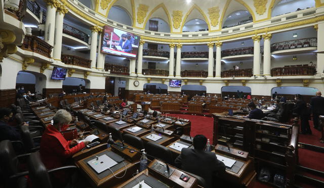 Actualmente, 10 bancadas y 4 legisladores no agrupados conforman el Congreso de la República. Foto: difusión