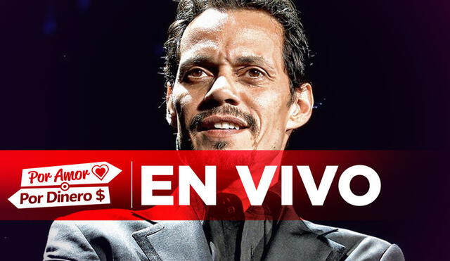 Marc Anthony estará en la gran final del programa Por amor o por dinero. Foto: Composición/LR