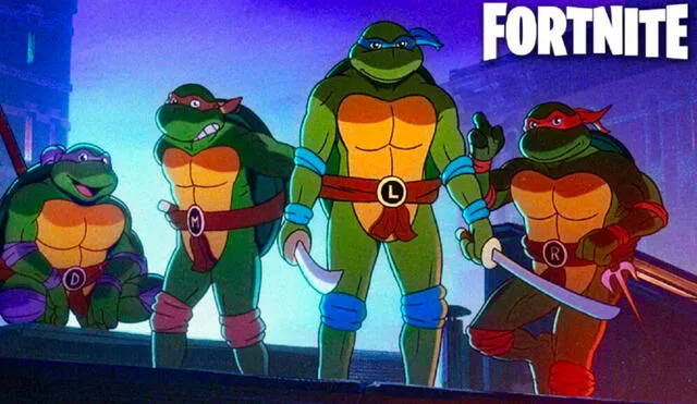 Atuendos de Leonardo, Miguel Ángel, Donatello y Rafael podrían llegar al Battle Royale. Foto: Techtribune