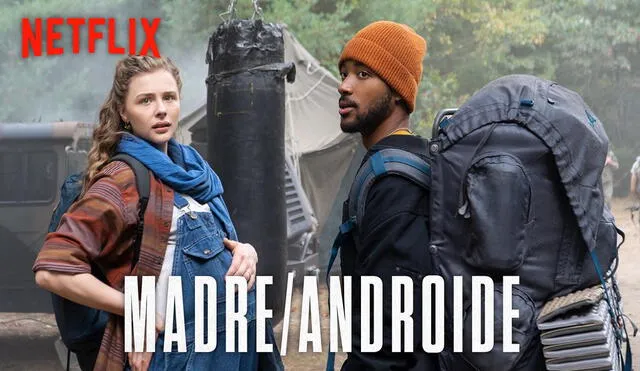 Madre/androide actualmente ostenta solo un 33% de aprobación en la crítica especializada de Rotten Tomatoes. Foto: composición/Netflix
