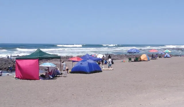 Municipalidad de Tacna no envió personal para salvaguardar la seguridad en el balneario Boca del Río. Foto: Boca de Río
