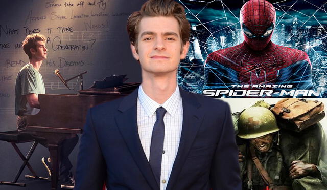 Una lista imperdible para todos los seguidores de Andrew Garfield. Foto: composición / Netflix / Sony