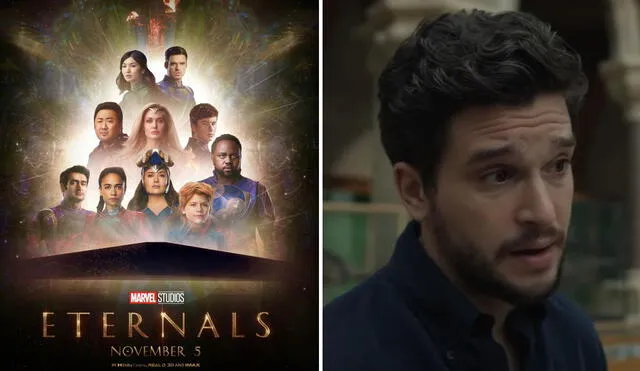 Eternals prepara su llegada a Disney Plus con nueva escena eliminada con Kit Harrigton. Foto: composición/Marvel Studios