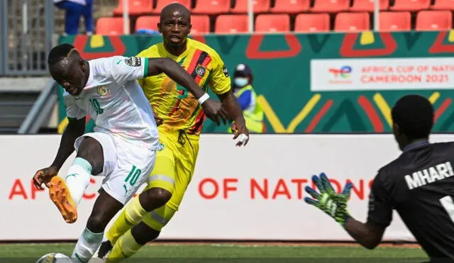 Sadio Mané anotó de penal en el triunfo de Senegal. Foto: Sadio Mané/Twitter