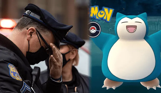 Los oficiales fueron acusados de mala conducta tras ir por un Snorlax y no haber atendido el llamado de apoyo. Foto: composición/AFP