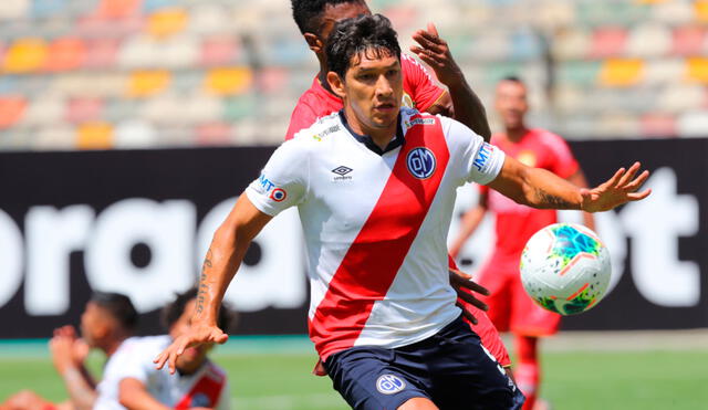 Roberto Ovelar disputará su segunda temporada consecutiva con Deportivo Municipal. Foto: Liga de Fútbol Profesional