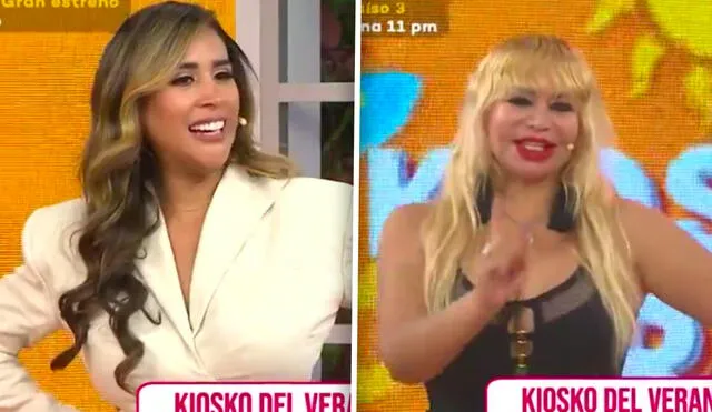 "¿Cómo es eso?", preguntó Melissa Paredes a Susy Díaz sobre la popular dieta. Foto: