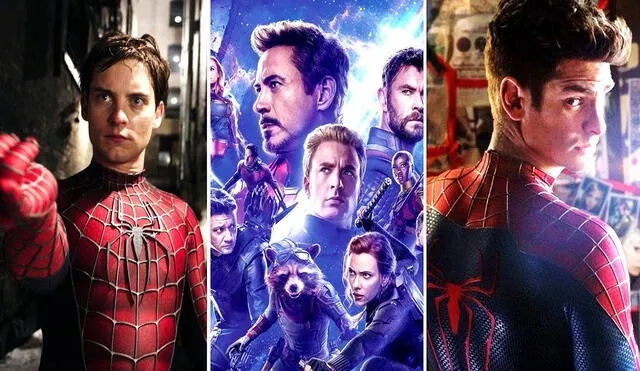 Spiderman: no way home confirmó el Spider-Verse con Tom Holland, Tobey Maguire y Andrew Garfield. Foto: composición/Sony/Marvel
