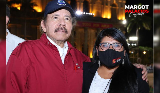Legisladora viajó a Nicaragua y participó de la juramentación del presidente Daniel Ortega. Foto: Twitter