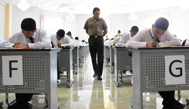 Los exámenes inician el 17 de enero. Foto: Escuela Militar CFB.