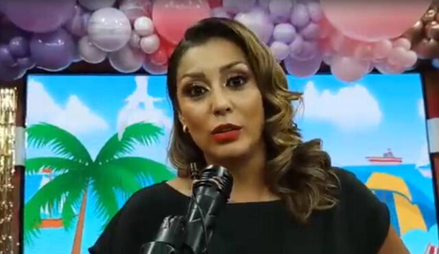 Karla Tarazona quiere llegar a un acuerdo con Leonard León. Foto: captura/URPI