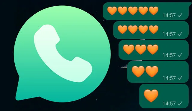 Este emoji de WhatsApp lo puedes encontrar en iOS y Android. Foto: composición LR