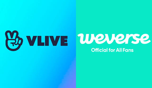 Naver y BIGHIT anunciaron la combinación de los servicios de V Live y Weverse en enero del 2021. Foto: composición Naver / V Live