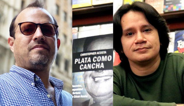 Jerónimo Pimentel resaltó que Christopher Acosta no acusó a César Acuña de violación en el libro Plata como cancha. Foto: composición/GLR