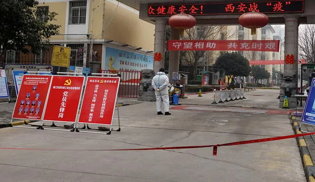 Xi’an es una de las pocas localidades de China donde sufren brotes de coronavirus. Foto: AFP