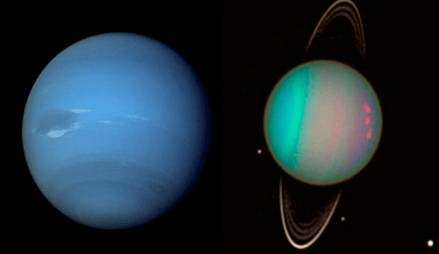 El gigante azul es uno de los planetas más curiosos de nuestro sistema: temperatura extrema, una rotación diferente, menor densidad y un recorrido orbital larguísimo son algunos de sus rasgos. Foto: NASA