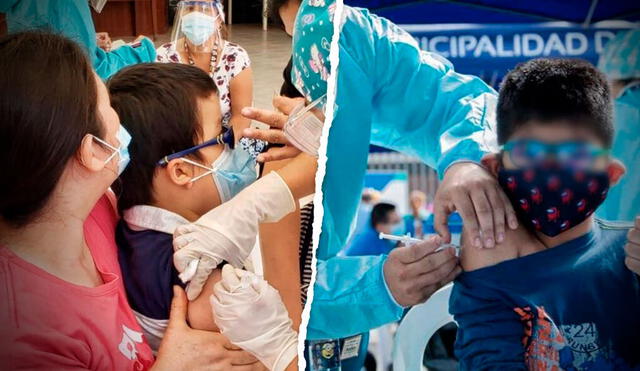 La vacunación de los niños de 5 a 11 años empezará entre el 19 y 20 de enero. Foto: composición de Gerson Cardoso/La República