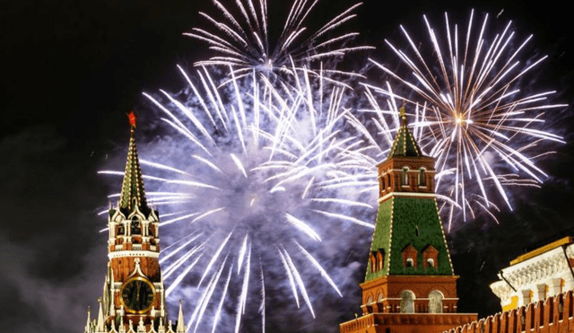 Rusia es uno de los países que también celebra el Año Nuevo Ortodoxo. Foto: AFP