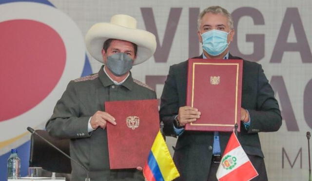 Castillo y Duque se reencontrarán en el VII Gabinete Binacional a realizarse en julio en Chota. Foto: Presidencia