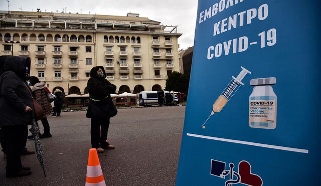 Cerca del 67% de la población en Grecia está vacunada contra el coronavirus. Foto: AFP