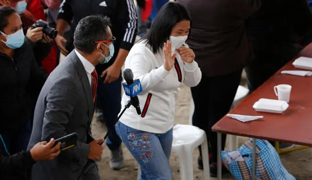 Keiko Fujimori fue parte central del informe anual de Human Rights Watch. Foto: Marco Cotrina / La República