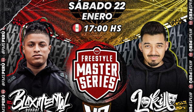 Ambos freestylers debutarán en los escenarios de FMS. Foto: FMS Perú