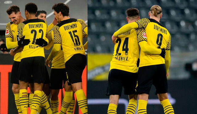 Borussia Dortmund derrotó a Friburgo por una nueva fecha de la Bundesliga. Foto: Composición Borussia Dortmund